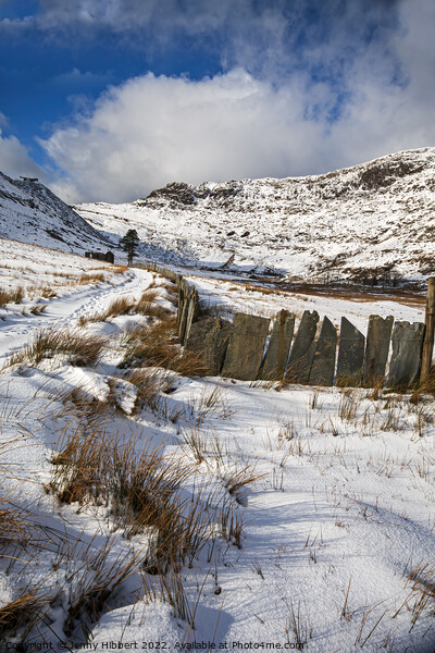 Cwmorthin slate quarry walk Snowdonia National Park Picture Board by Jenny Hibbert