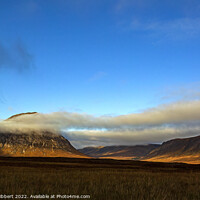 Buy canvas prints of Low cloud over Buachaille Etive Mor in Glencoe by Jenny Hibbert