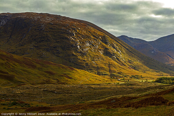 Glen Etive, Glencoe Rannoch moor Highlands of Scotland Picture Board by Jenny Hibbert