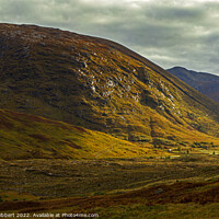 Buy canvas prints of Glen Etive, Glencoe Rannoch moor Highlands of Scotland by Jenny Hibbert