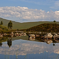 Buy canvas prints of Loch Tuiia,  by Jenny Hibbert