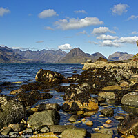 Buy canvas prints of Elgol on the shores of Loch Scavaig by Jenny Hibbert