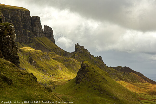 Quiraing Picture Board by Jenny Hibbert