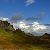 Buy canvas prints of Quiraing on a sunny afternoon by Jenny Hibbert