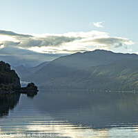 Buy canvas prints of Loch Duich early morning by Jenny Hibbert