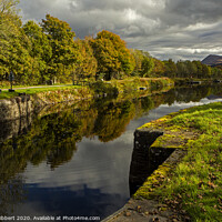 Buy canvas prints of Corpach Caledonian canal with Ben Nevis by Jenny Hibbert