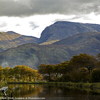 Buy canvas prints of Ben Nevis taken from Corpach by Jenny Hibbert