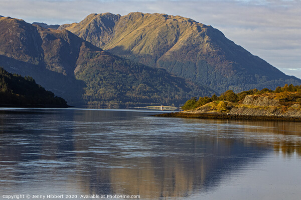 Loch Leven on road to North Ballachulish Picture Board by Jenny Hibbert
