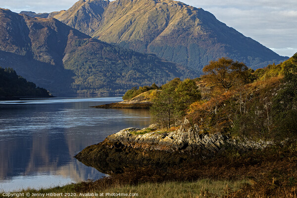 Loch Leven in Glencoe to Ballachulish Picture Board by Jenny Hibbert