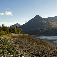 Buy canvas prints of Loch Leven in the direction of Ballachulish Scotland by Jenny Hibbert
