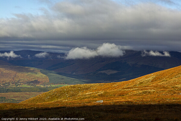 On top of Aonach Mor in the highlands of Scotland Picture Board by Jenny Hibbert