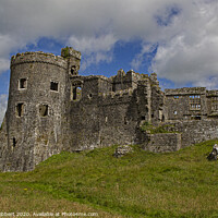 Buy canvas prints of Carew Castle by Jenny Hibbert