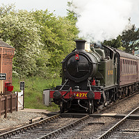 Buy canvas prints of GWR No. 4270, 4270 by Brigitte Whiteing