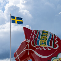 Buy canvas prints of Symbolic Sweden by DiFigiano Photography
