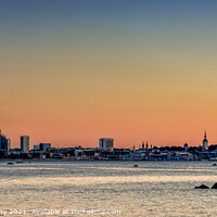 Buy canvas prints of Tallinn Skyline by DiFigiano Photography