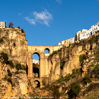Buy canvas prints of Ronda and the Puente Nuevo over El Tajo Gorge  by DiFigiano Photography