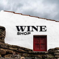 Buy canvas prints of The Wine Shop by DiFigiano Photography