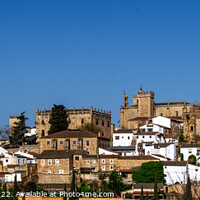 Buy canvas prints of Caceres Old Town by DiFigiano Photography