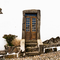 Buy canvas prints of Marvao House Front by DiFigiano Photography
