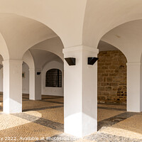 Buy canvas prints of Olivenza Arches by DiFigiano Photography