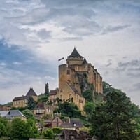Buy canvas prints of Chateau de Castelnaud by DiFigiano Photography