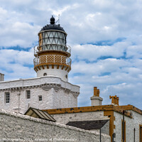 Buy canvas prints of Kinnaird Head Castle Lighthouse by DiFigiano Photography