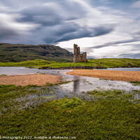 Buy canvas prints of Ardvreck Castle on Loch Assynt by DiFigiano Photography