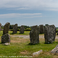 Buy canvas prints of Dromberg Stone Circle by DiFigiano Photography