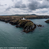 Buy canvas prints of Strumble Head Panorama by DiFigiano Photography