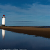Buy canvas prints of Point of Ayr Lighthouse by DiFigiano Photography