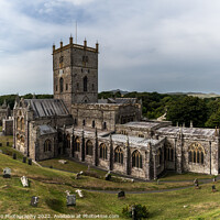 Buy canvas prints of St Davids Cathedral by DiFigiano Photography