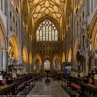 Buy canvas prints of Wells Cathedral Choir by DiFigiano Photography