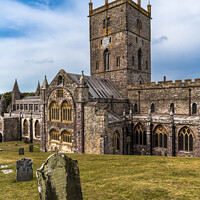 Buy canvas prints of Saint Davids Cathedral 2 by DiFigiano Photography