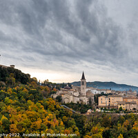 Buy canvas prints of Spoleto Autumn by DiFigiano Photography