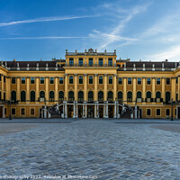Buy canvas prints of Schonbrunn Palace by DiFigiano Photography