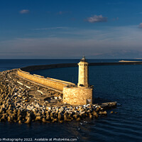 Buy canvas prints of Livorno Harbor light by DiFigiano Photography