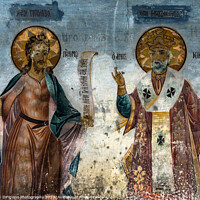 Buy canvas prints of Bachkovo Monastery Mural by DiFigiano Photography