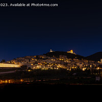 Buy canvas prints of Assisi Panorama by DiFigiano Photography