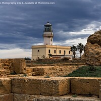 Buy canvas prints of Capo Colonna Lighthouse by DiFigiano Photography