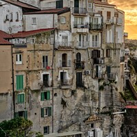 Buy canvas prints of Tropea Old Town by DiFigiano Photography