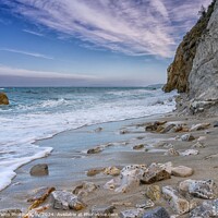 Buy canvas prints of Spiaggia di Sottobomba by DiFigiano Photography