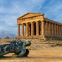 Buy canvas prints of Temple of Concordia by DiFigiano Photography