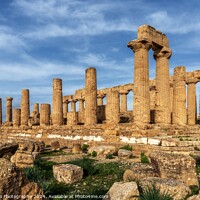 Buy canvas prints of Temple of Hera by DiFigiano Photography