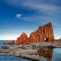 Buy canvas prints of Rocce Rosse di Arbatax by DiFigiano Photography