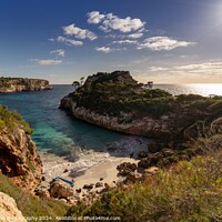 Buy canvas prints of Calo des Moro by DiFigiano Photography
