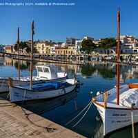Buy canvas prints of Portocolom Harbour by DiFigiano Photography