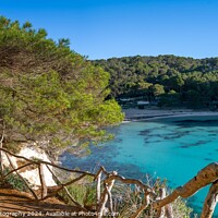 Buy canvas prints of Cala Macarella 1 by DiFigiano Photography