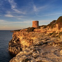 Buy canvas prints of Torre de Cala Pi by DiFigiano Photography