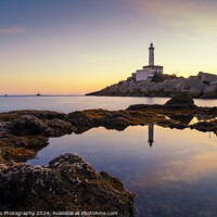 Buy canvas prints of The Botafoc Lighthouse 2 by DiFigiano Photography