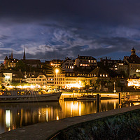 Buy canvas prints of Murten By Night by DiFigiano Photography
